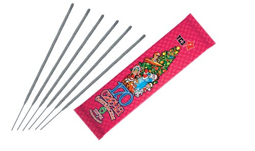  Бенгальские свечи 6 шт 170 мм в пакете  в Бузулуке