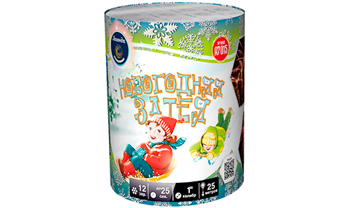  Батарея салютов Новогодняя затея  в Бузулуке